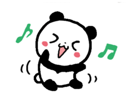 Loose Panda (silent sticker) sticker #3227463