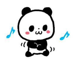 Loose Panda (silent sticker) sticker #3227464