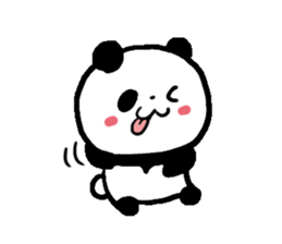 Loose Panda (silent sticker) sticker #3227470