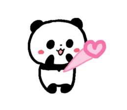 Loose Panda (silent sticker) sticker #3227472
