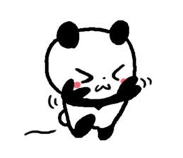 Loose Panda (silent sticker) sticker #3227474