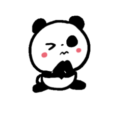 Loose Panda (silent sticker) sticker #3227475
