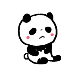 Loose Panda (silent sticker) sticker #3227476