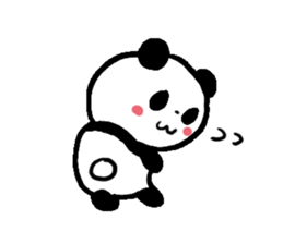 Loose Panda (silent sticker) sticker #3227478