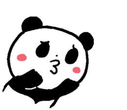 Loose Panda (silent sticker) sticker #3227482