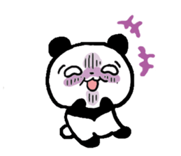 Loose Panda (silent sticker) sticker #3227483