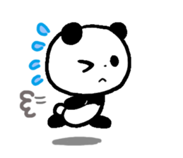 Loose Panda (silent sticker) sticker #3227485