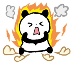 Loose Panda (silent sticker) sticker #3227486