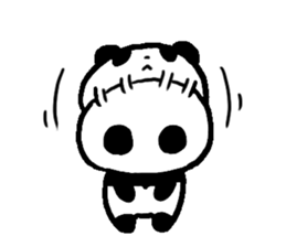 Loose Panda (silent sticker) sticker #3227487