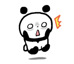Loose Panda (silent sticker) sticker #3227489