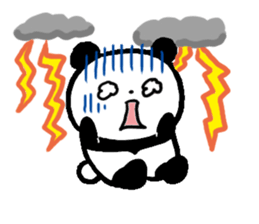 Loose Panda (silent sticker) sticker #3227490