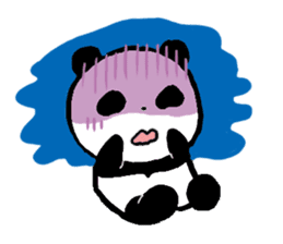 Loose Panda (silent sticker) sticker #3227493