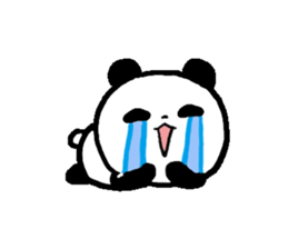 Loose Panda (silent sticker) sticker #3227496
