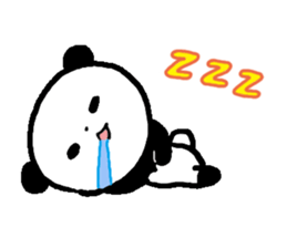 Loose Panda (silent sticker) sticker #3227498