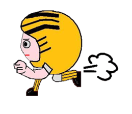 Tiger Daruma sticker #3227582