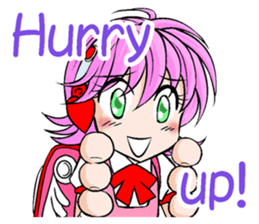 Angel fighter Randoserun sticker #3227700