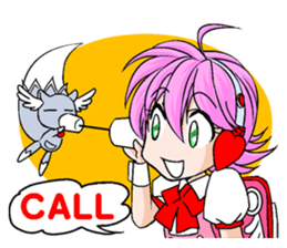 Angel fighter Randoserun sticker #3227709