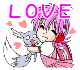 Angel fighter Randoserun sticker #3227713