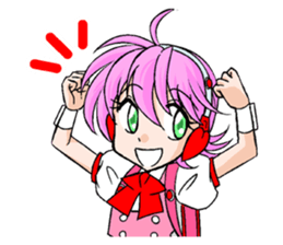 Angel fighter Randoserun sticker #3227717