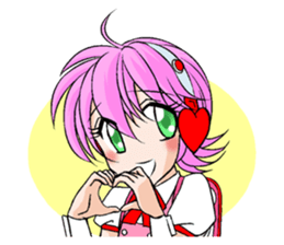 Angel fighter Randoserun sticker #3227728