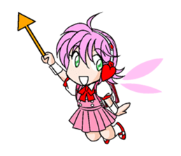 Angel fighter Randoserun sticker #3227729