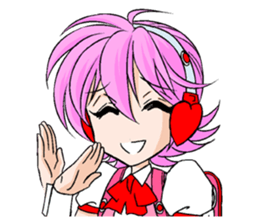 Angel fighter Randoserun sticker #3227733