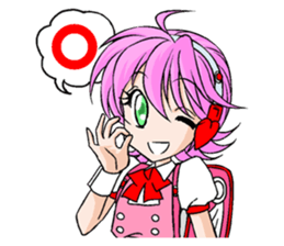 Angel fighter Randoserun sticker #3227734