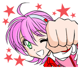 Angel fighter Randoserun sticker #3227736