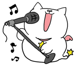 cat in a box 3 (angel cat) sticker #3227852