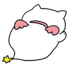 cat in a box 3 (angel cat) sticker #3227858