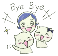 good friend trio of stickers sticker #3227978