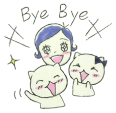 good friend trio of stickers sticker #3227978