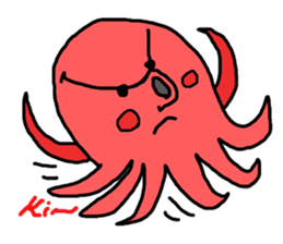 Octopus bar sticker #3228063