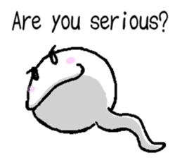 Tadpole(albino) Stickers English ver sticker #3229259