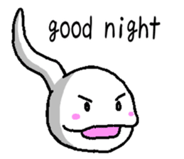 Tadpole(albino) Stickers English ver sticker #3229261