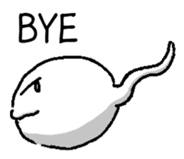 Tadpole(albino) Stickers English ver sticker #3229266