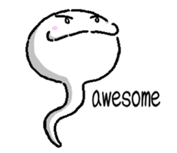 Tadpole(albino) Stickers English ver sticker #3229269