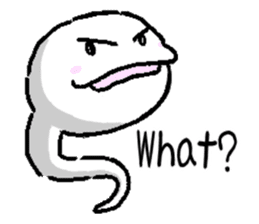 Tadpole(albino) Stickers English ver sticker #3229270