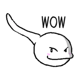 Tadpole(albino) Stickers English ver sticker #3229275