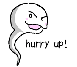 Tadpole(albino) Stickers English ver sticker #3229276