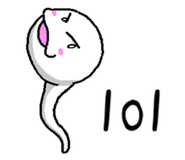 Tadpole(albino) Stickers English ver sticker #3229278