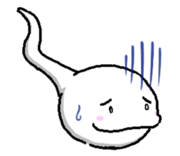 Tadpole(albino) Stickers English ver sticker #3229279