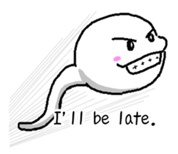 Tadpole(albino) Stickers English ver sticker #3229284