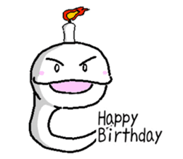 Tadpole(albino) Stickers English ver sticker #3229291