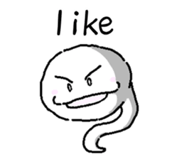 Tadpole(albino) Stickers English ver sticker #3229297