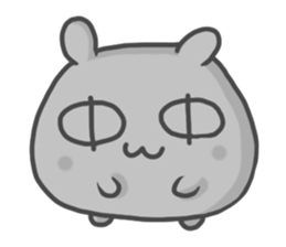 Hamster Don't talk... sticker #3229941