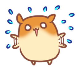 Hamster Don't talk... sticker #3229942