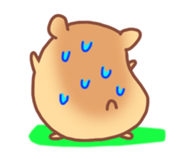 Hamster Don't talk... sticker #3229944