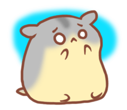 Hamster Don't talk... sticker #3229946