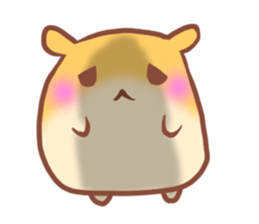 Hamster Don't talk... sticker #3229948